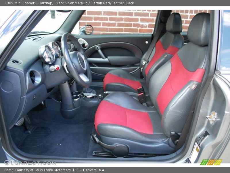 Dark Silver Metallic / Tartan Red/Panther Black 2005 Mini Cooper S Hardtop