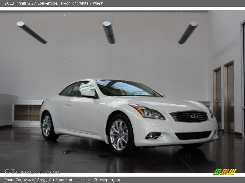  2013 G 37 Convertible Moonlight White