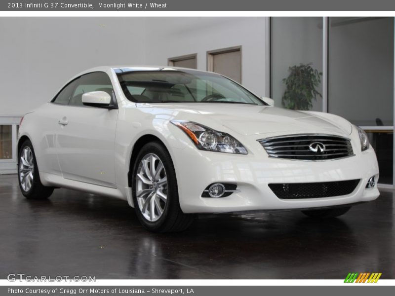  2013 G 37 Convertible Moonlight White