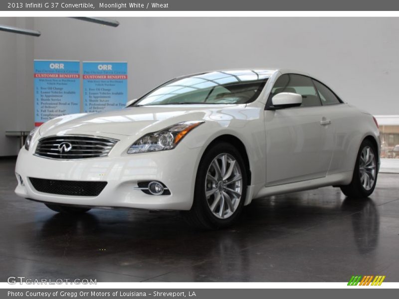  2013 G 37 Convertible Moonlight White