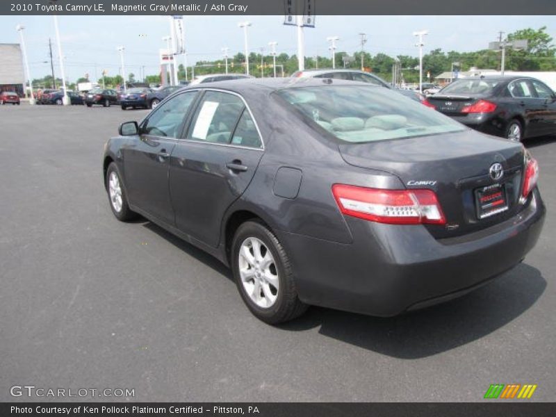 Magnetic Gray Metallic / Ash Gray 2010 Toyota Camry LE