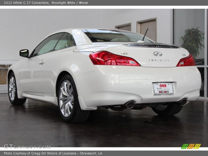 Moonlight White / Wheat 2013 Infiniti G 37 Convertible