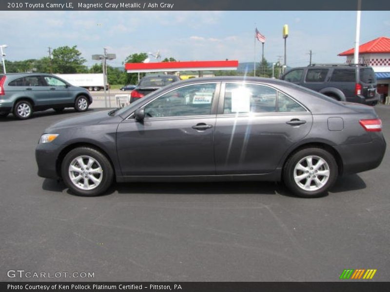 Magnetic Gray Metallic / Ash Gray 2010 Toyota Camry LE