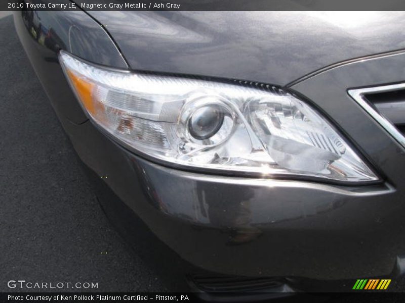 Magnetic Gray Metallic / Ash Gray 2010 Toyota Camry LE