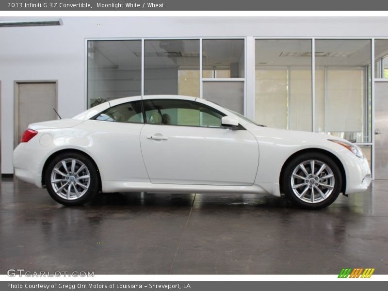  2013 G 37 Convertible Moonlight White