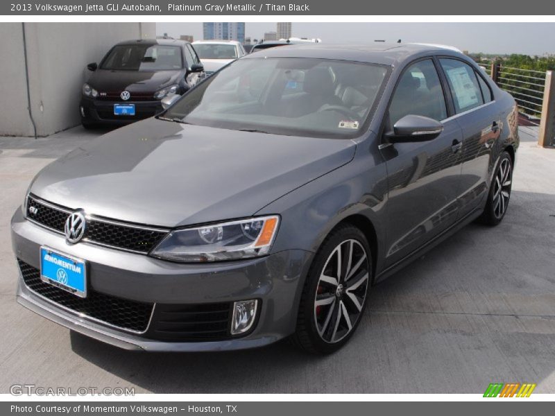 Platinum Gray Metallic / Titan Black 2013 Volkswagen Jetta GLI Autobahn