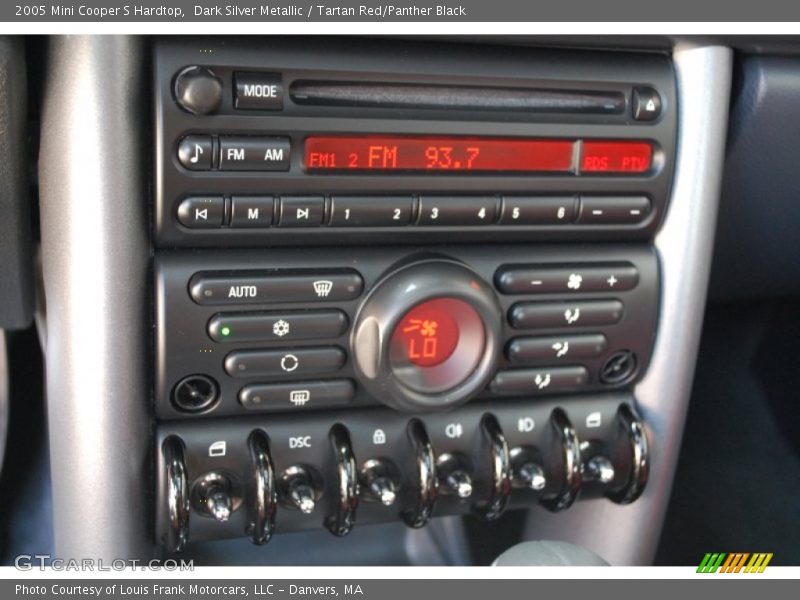 Dark Silver Metallic / Tartan Red/Panther Black 2005 Mini Cooper S Hardtop