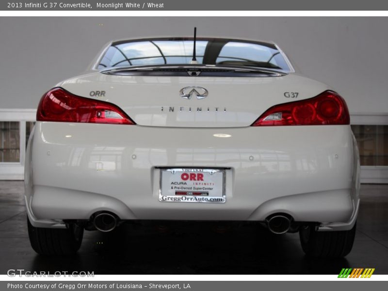 Moonlight White / Wheat 2013 Infiniti G 37 Convertible