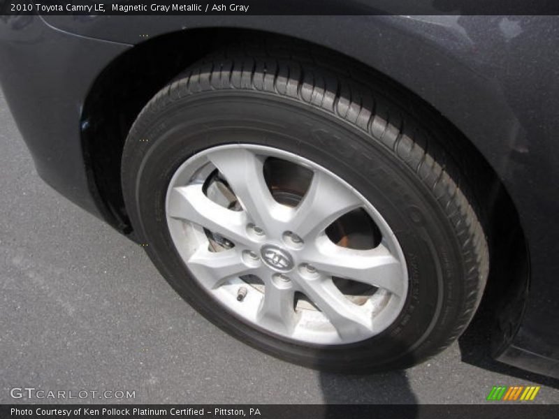 Magnetic Gray Metallic / Ash Gray 2010 Toyota Camry LE