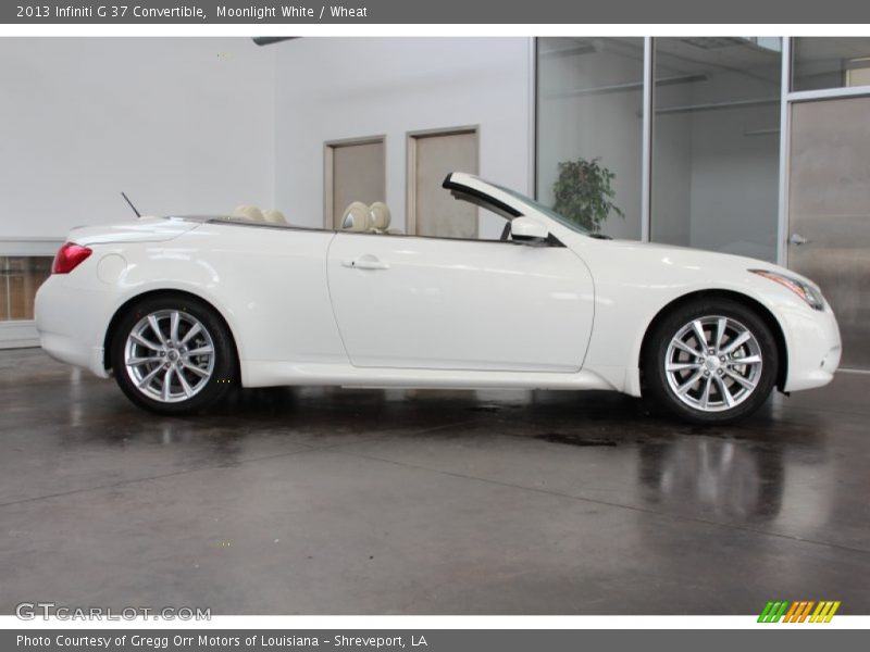  2013 G 37 Convertible Moonlight White