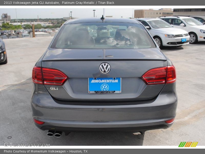 Platinum Gray Metallic / Titan Black 2013 Volkswagen Jetta GLI Autobahn