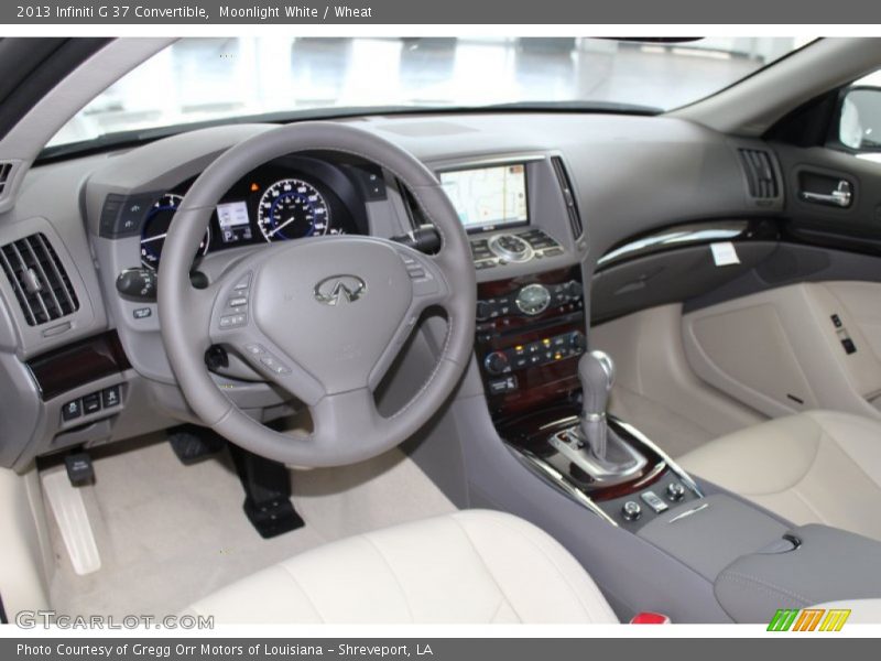 Wheat Interior - 2013 G 37 Convertible 