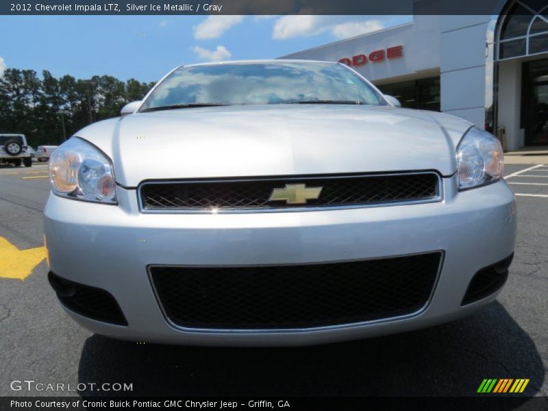 Silver Ice Metallic / Gray 2012 Chevrolet Impala LTZ