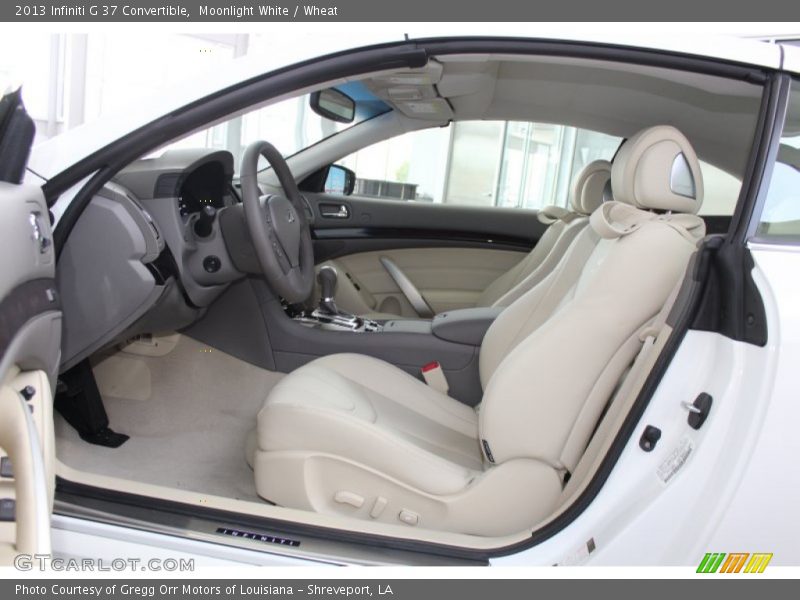  2013 G 37 Convertible Wheat Interior