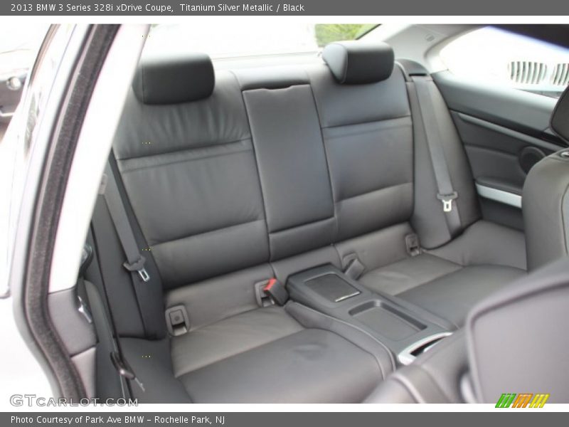 Rear Seat of 2013 3 Series 328i xDrive Coupe