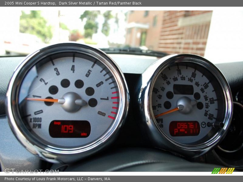 Dark Silver Metallic / Tartan Red/Panther Black 2005 Mini Cooper S Hardtop