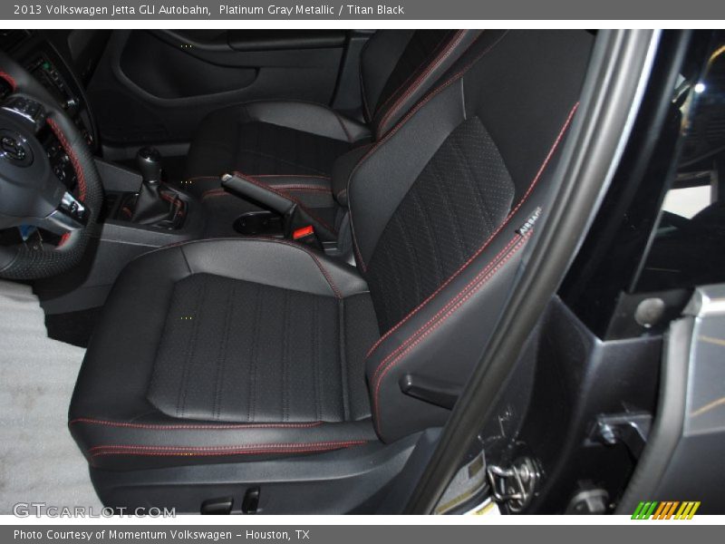 Platinum Gray Metallic / Titan Black 2013 Volkswagen Jetta GLI Autobahn