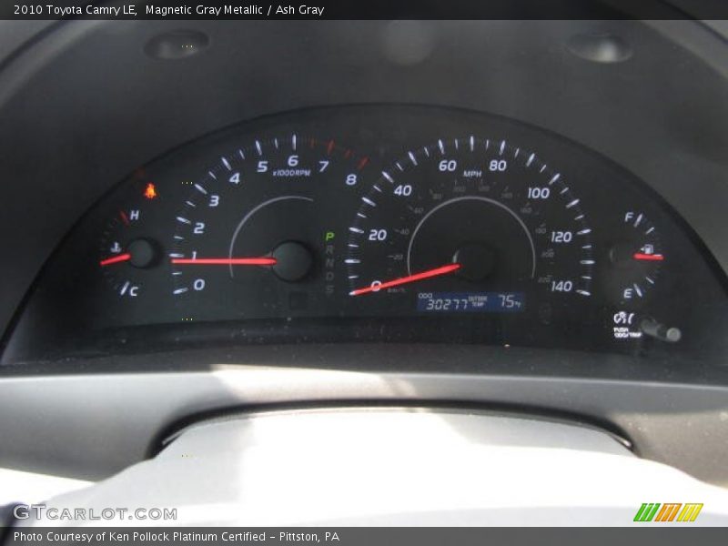 Magnetic Gray Metallic / Ash Gray 2010 Toyota Camry LE