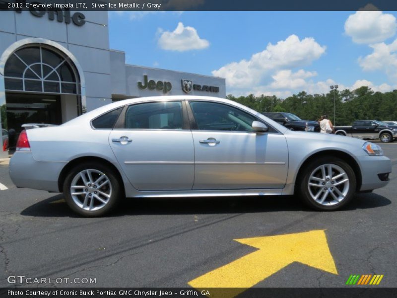 Silver Ice Metallic / Gray 2012 Chevrolet Impala LTZ