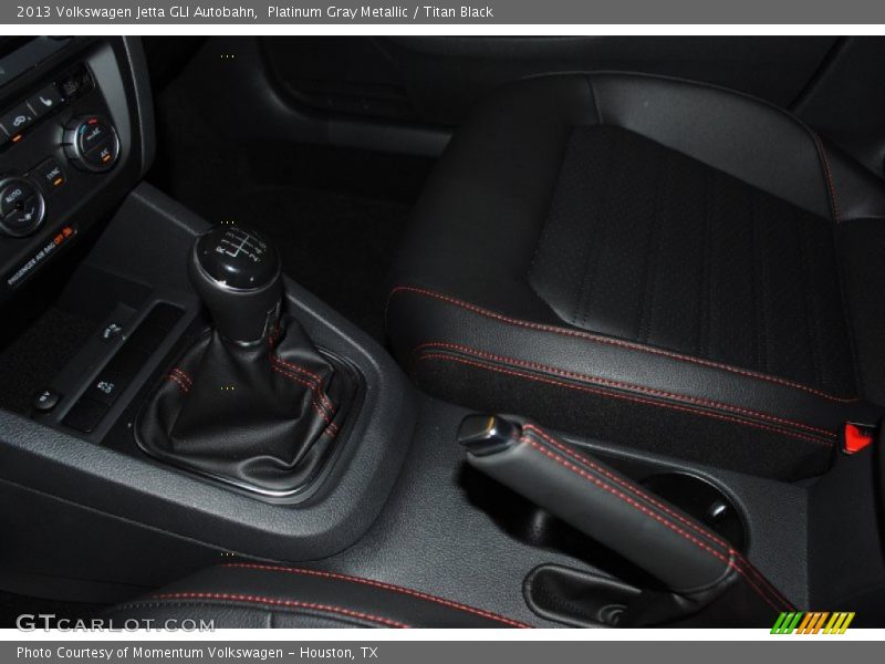 Platinum Gray Metallic / Titan Black 2013 Volkswagen Jetta GLI Autobahn