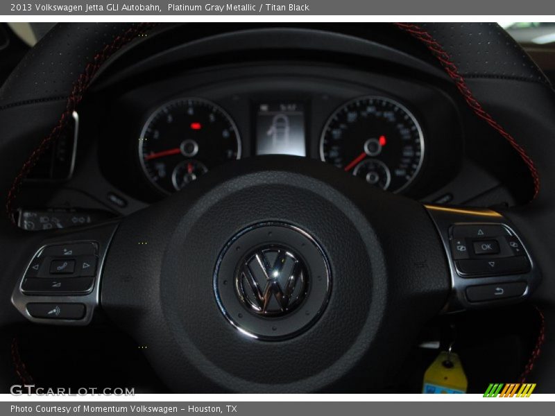 Platinum Gray Metallic / Titan Black 2013 Volkswagen Jetta GLI Autobahn