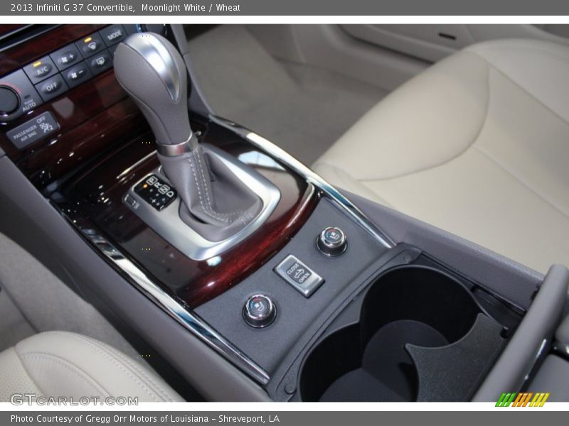  2013 G 37 Convertible 7 Speed ASC Automatic Shifter