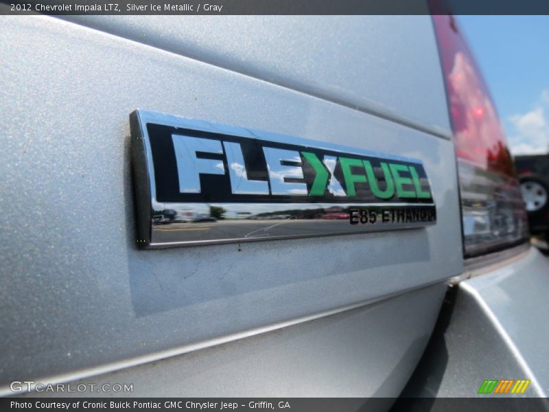 Silver Ice Metallic / Gray 2012 Chevrolet Impala LTZ