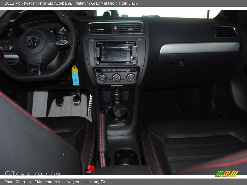 Platinum Gray Metallic / Titan Black 2013 Volkswagen Jetta GLI Autobahn