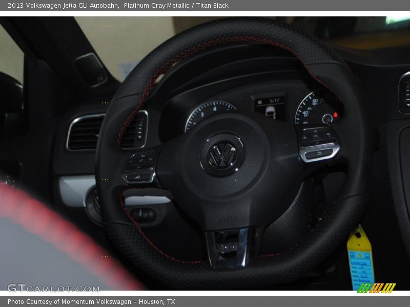Platinum Gray Metallic / Titan Black 2013 Volkswagen Jetta GLI Autobahn