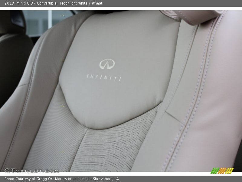Moonlight White / Wheat 2013 Infiniti G 37 Convertible
