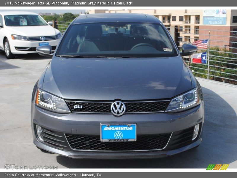 Platinum Gray Metallic / Titan Black 2013 Volkswagen Jetta GLI Autobahn
