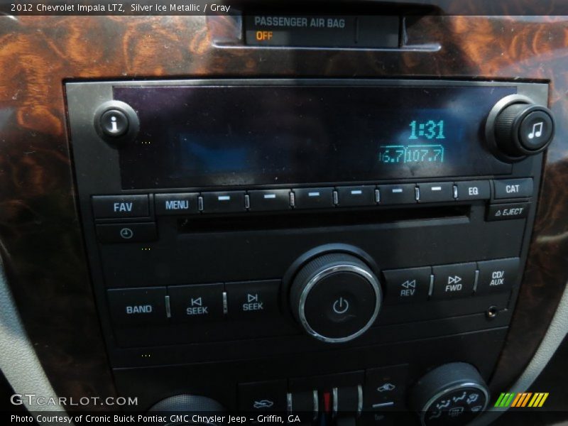 Silver Ice Metallic / Gray 2012 Chevrolet Impala LTZ