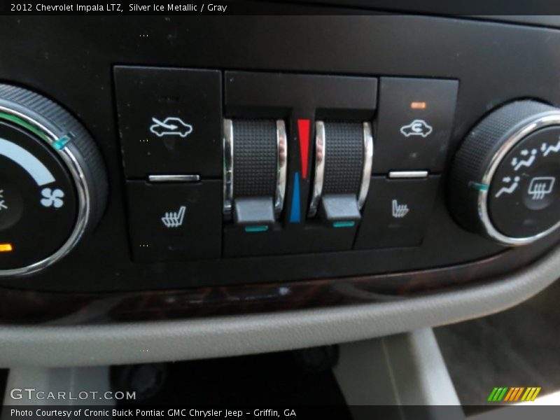 Silver Ice Metallic / Gray 2012 Chevrolet Impala LTZ