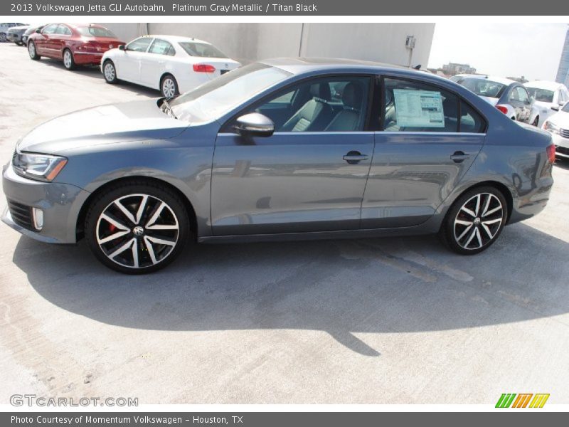 Platinum Gray Metallic / Titan Black 2013 Volkswagen Jetta GLI Autobahn