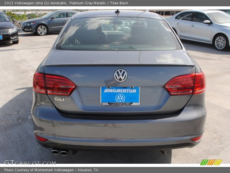 Platinum Gray Metallic / Titan Black 2013 Volkswagen Jetta GLI Autobahn