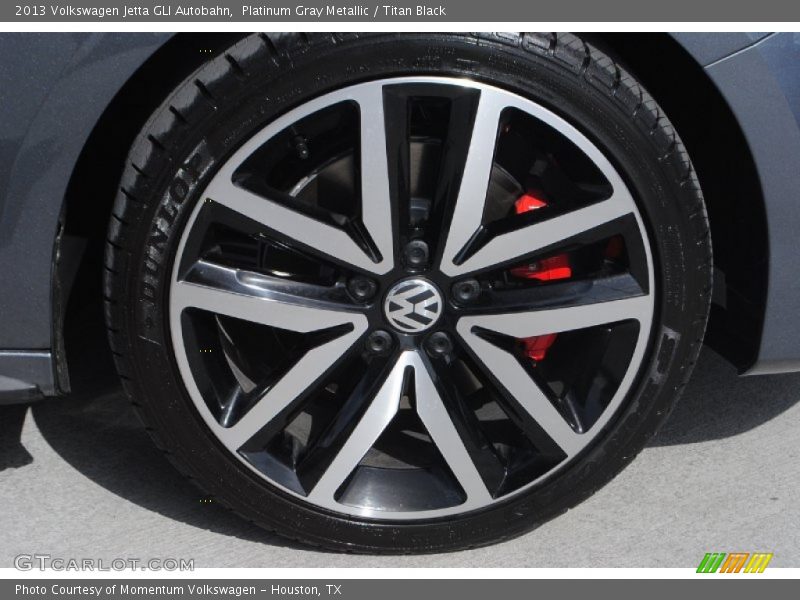 Platinum Gray Metallic / Titan Black 2013 Volkswagen Jetta GLI Autobahn