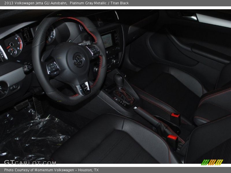 Platinum Gray Metallic / Titan Black 2013 Volkswagen Jetta GLI Autobahn
