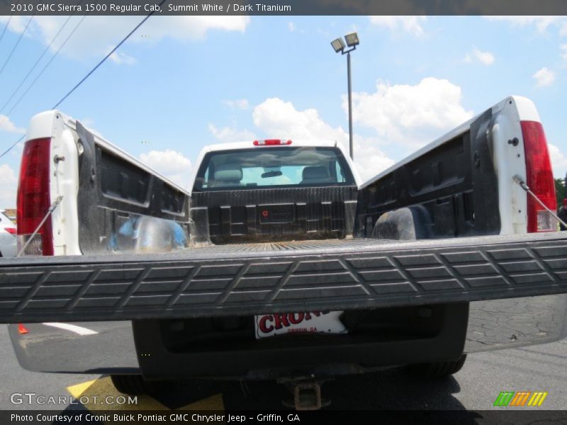Summit White / Dark Titanium 2010 GMC Sierra 1500 Regular Cab