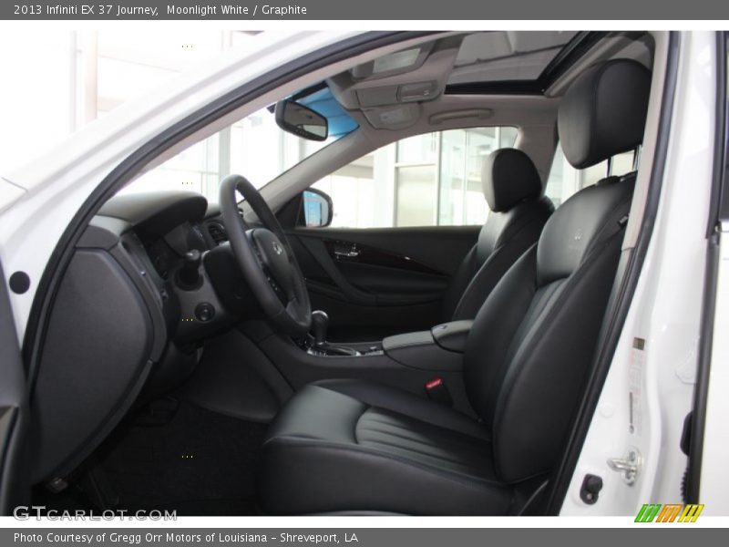  2013 EX 37 Journey Graphite Interior