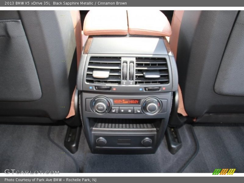 Black Sapphire Metallic / Cinnamon Brown 2013 BMW X5 xDrive 35i