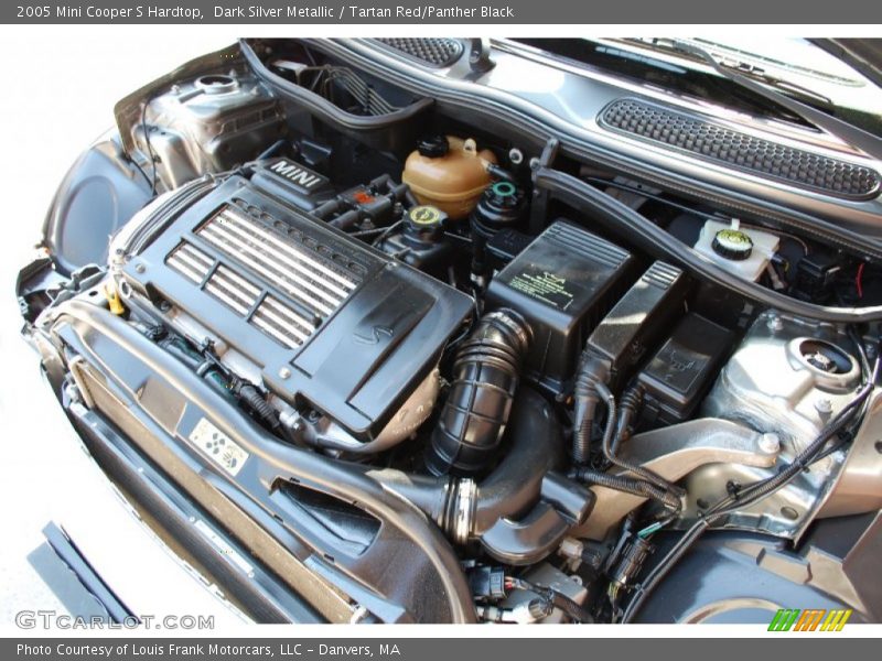Dark Silver Metallic / Tartan Red/Panther Black 2005 Mini Cooper S Hardtop