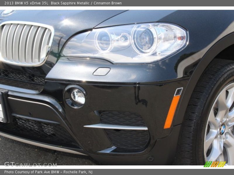Black Sapphire Metallic / Cinnamon Brown 2013 BMW X5 xDrive 35i