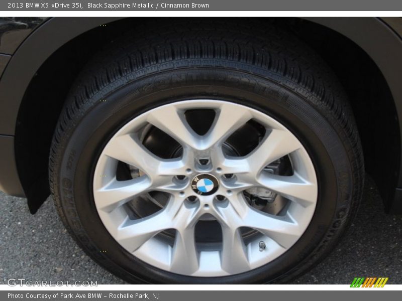 Black Sapphire Metallic / Cinnamon Brown 2013 BMW X5 xDrive 35i