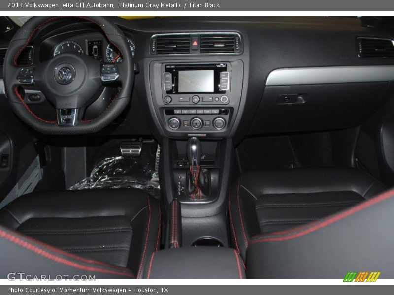 Platinum Gray Metallic / Titan Black 2013 Volkswagen Jetta GLI Autobahn
