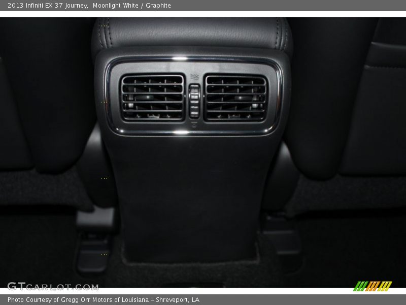 Moonlight White / Graphite 2013 Infiniti EX 37 Journey