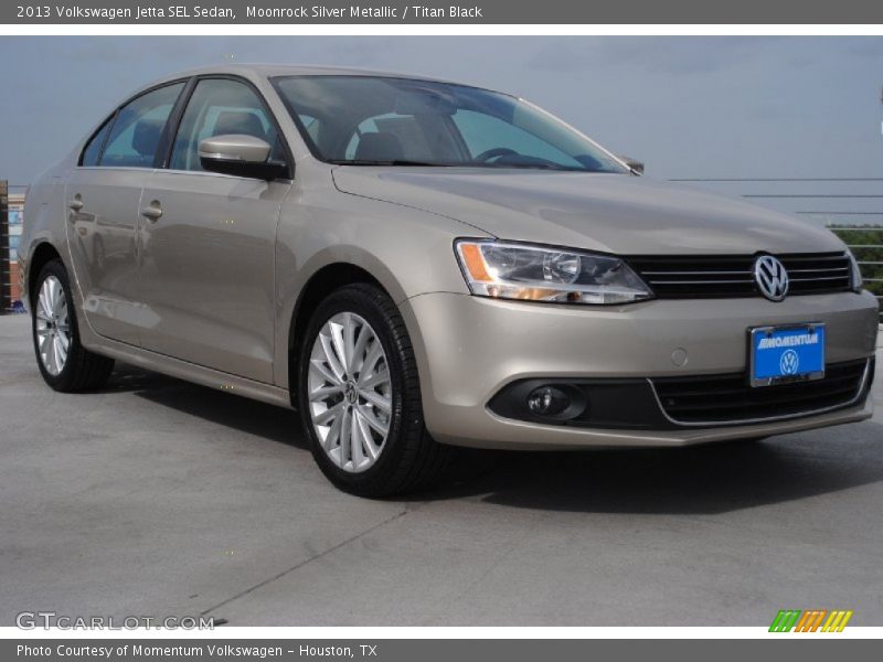 Moonrock Silver Metallic / Titan Black 2013 Volkswagen Jetta SEL Sedan