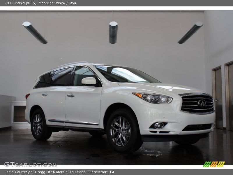 Moonlight White / Java 2013 Infiniti JX 35