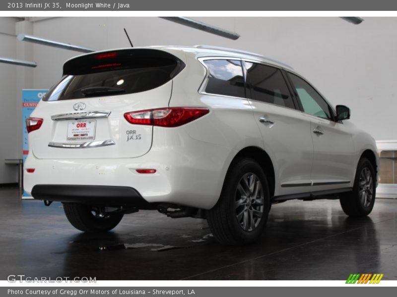 Moonlight White / Java 2013 Infiniti JX 35