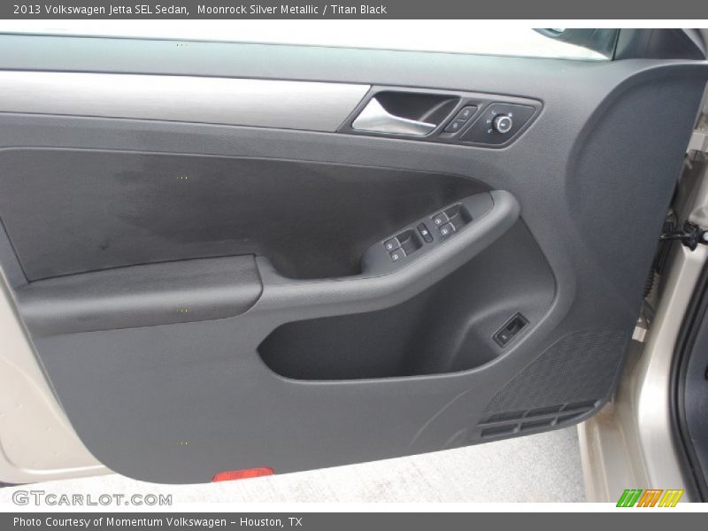 Moonrock Silver Metallic / Titan Black 2013 Volkswagen Jetta SEL Sedan