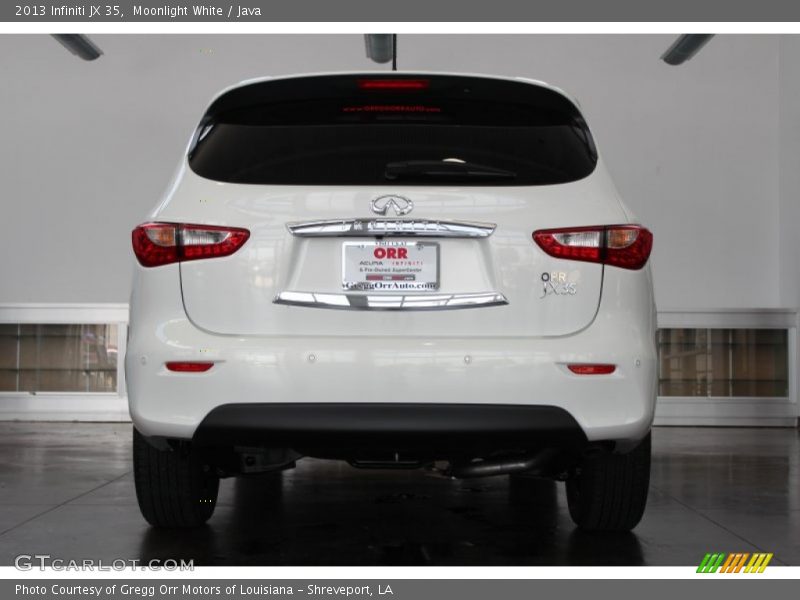 Moonlight White / Java 2013 Infiniti JX 35